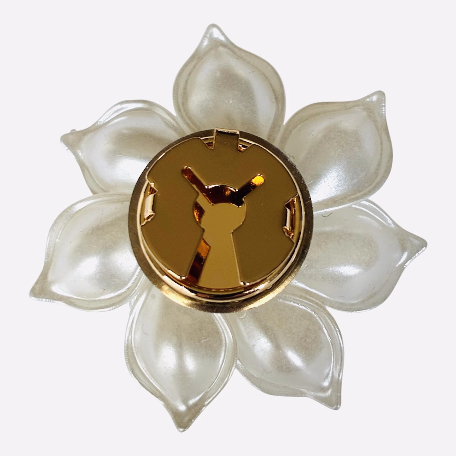 Decoratieve bloemknopbroche - Afbeelding 2