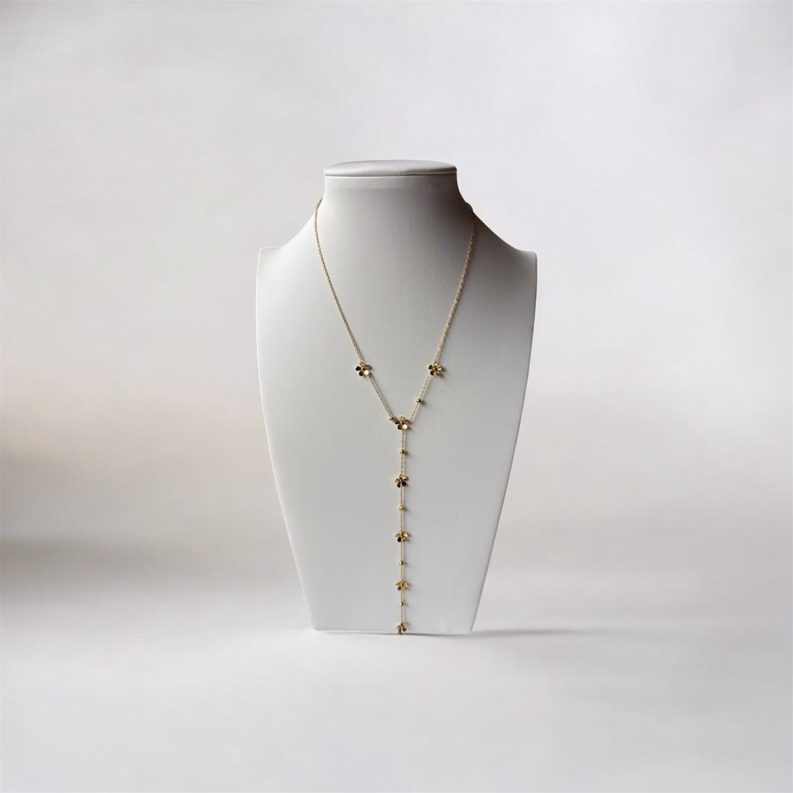 Y-ketting met bloemen - Afbeelding 2