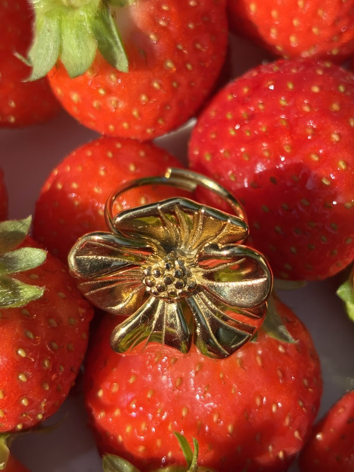 Bloemdesign Ring - Afbeelding 2