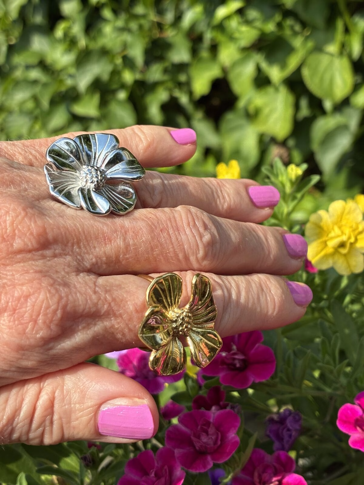 Bloemdesign Ring - Afbeelding 7