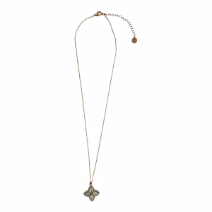 Diamanten Geluksbloem Ketting