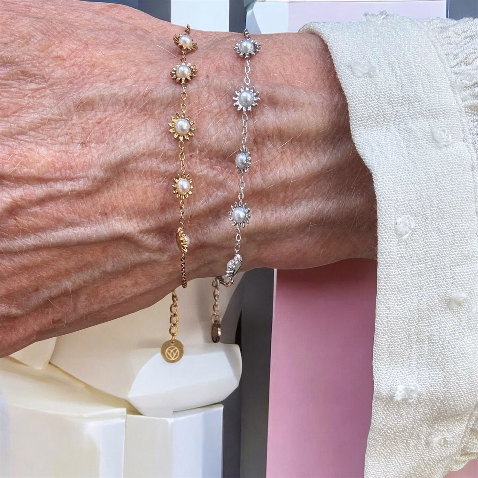 Zonnebloemen Armband - Afbeelding 4