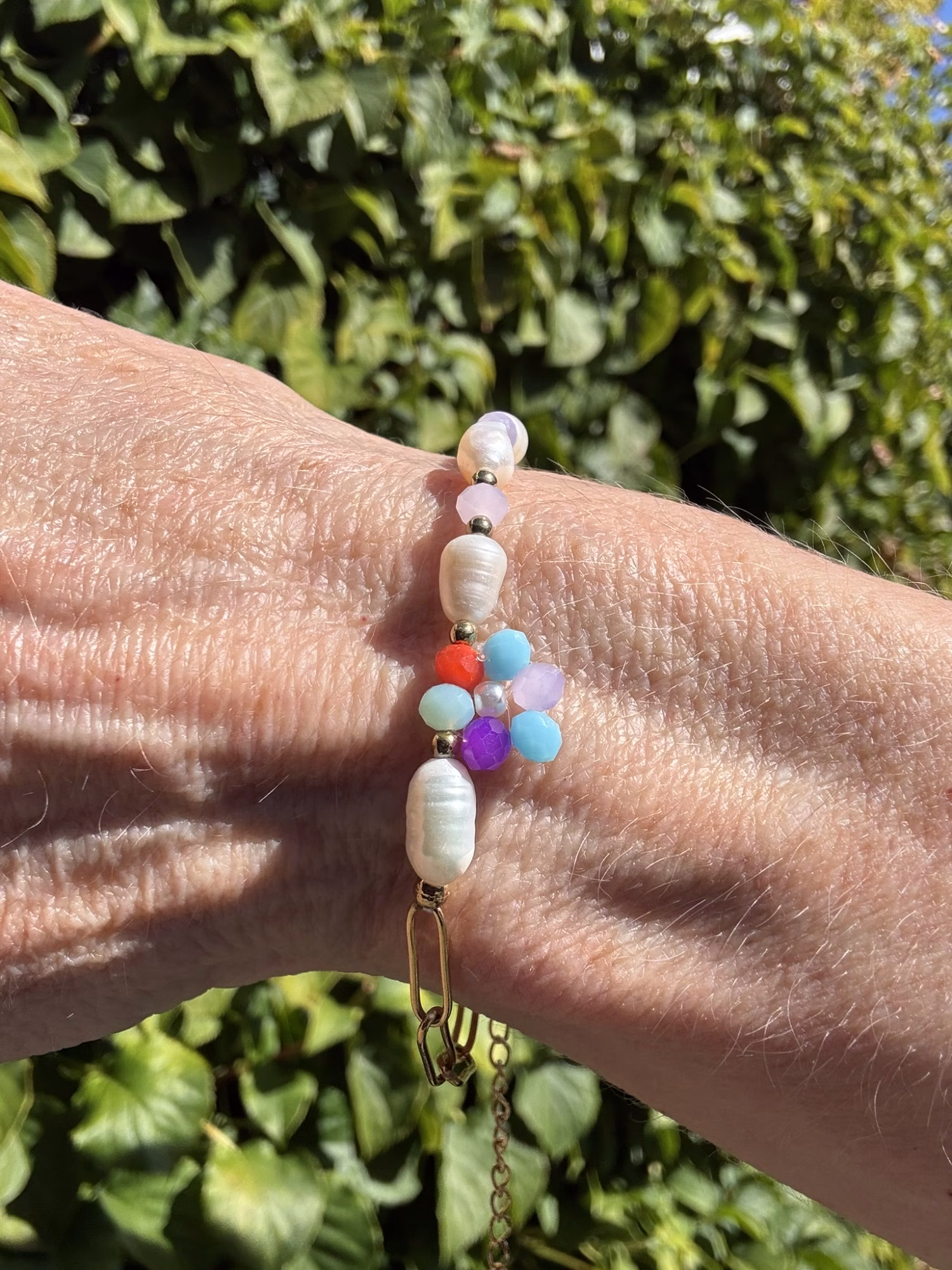 Bloom chain armband - Afbeelding 2