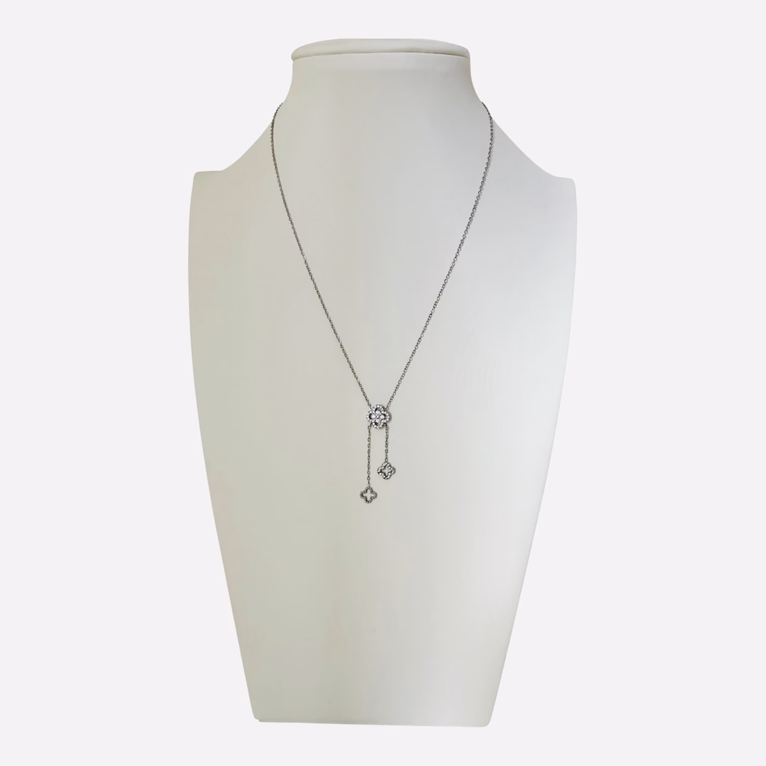Perfect Diamond Lucky Flower Ketting