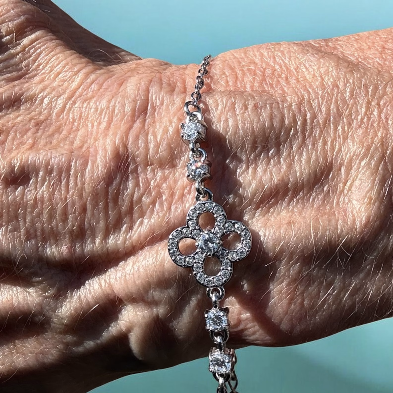 Clover Sparkle Armband - Afbeelding 6
